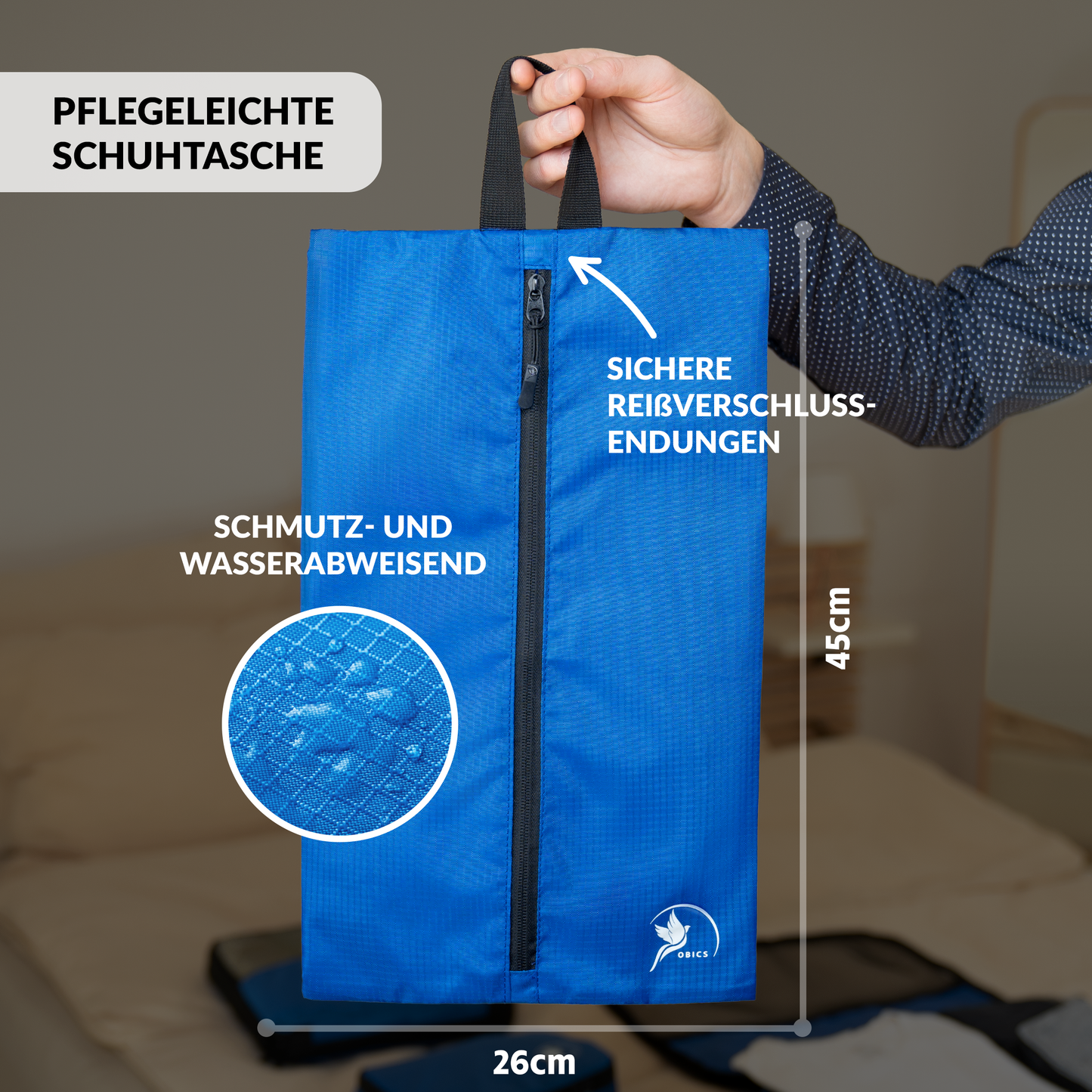 Komprimierbare Packtaschen 5er Set