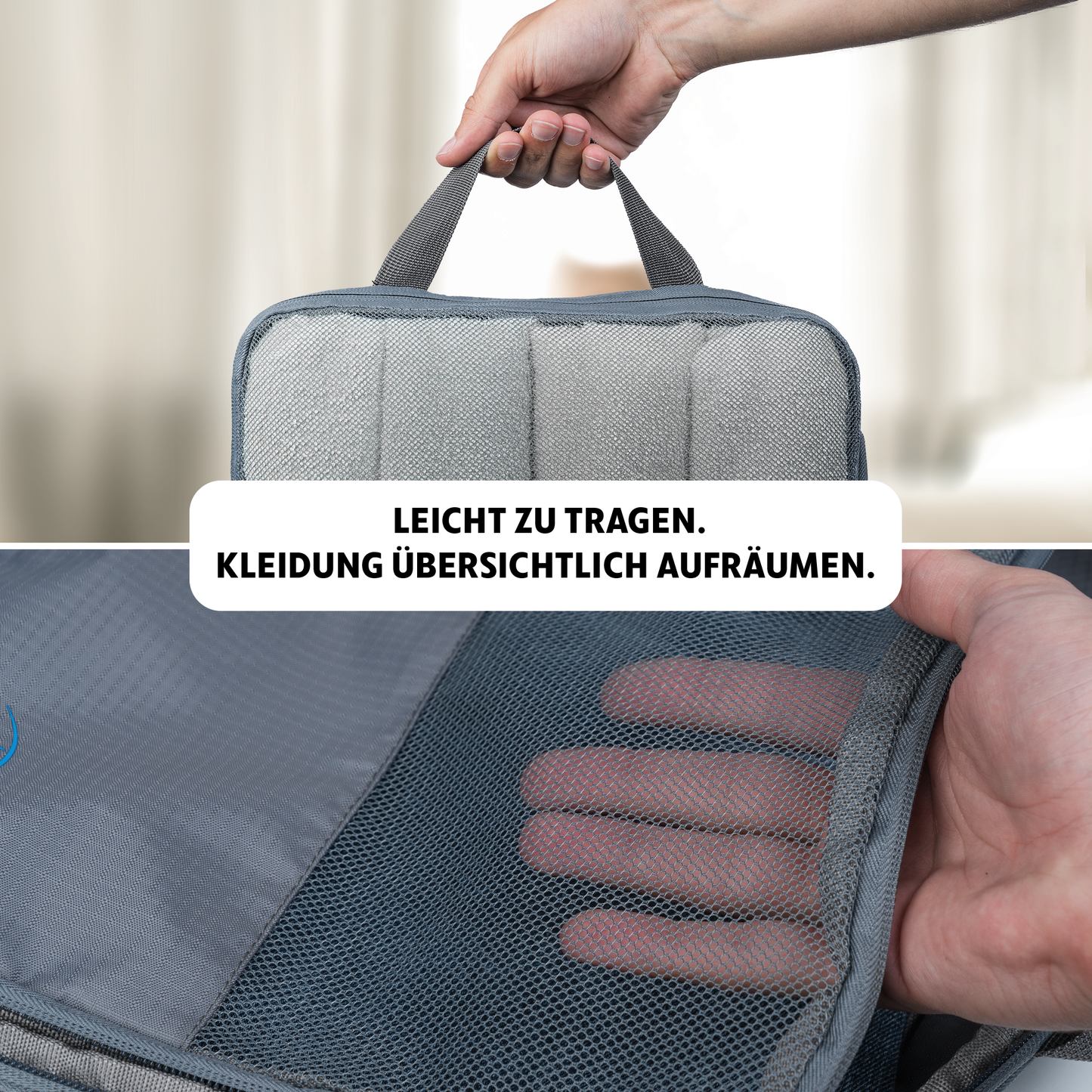 Komprimierbare Packtaschen 5er Set
