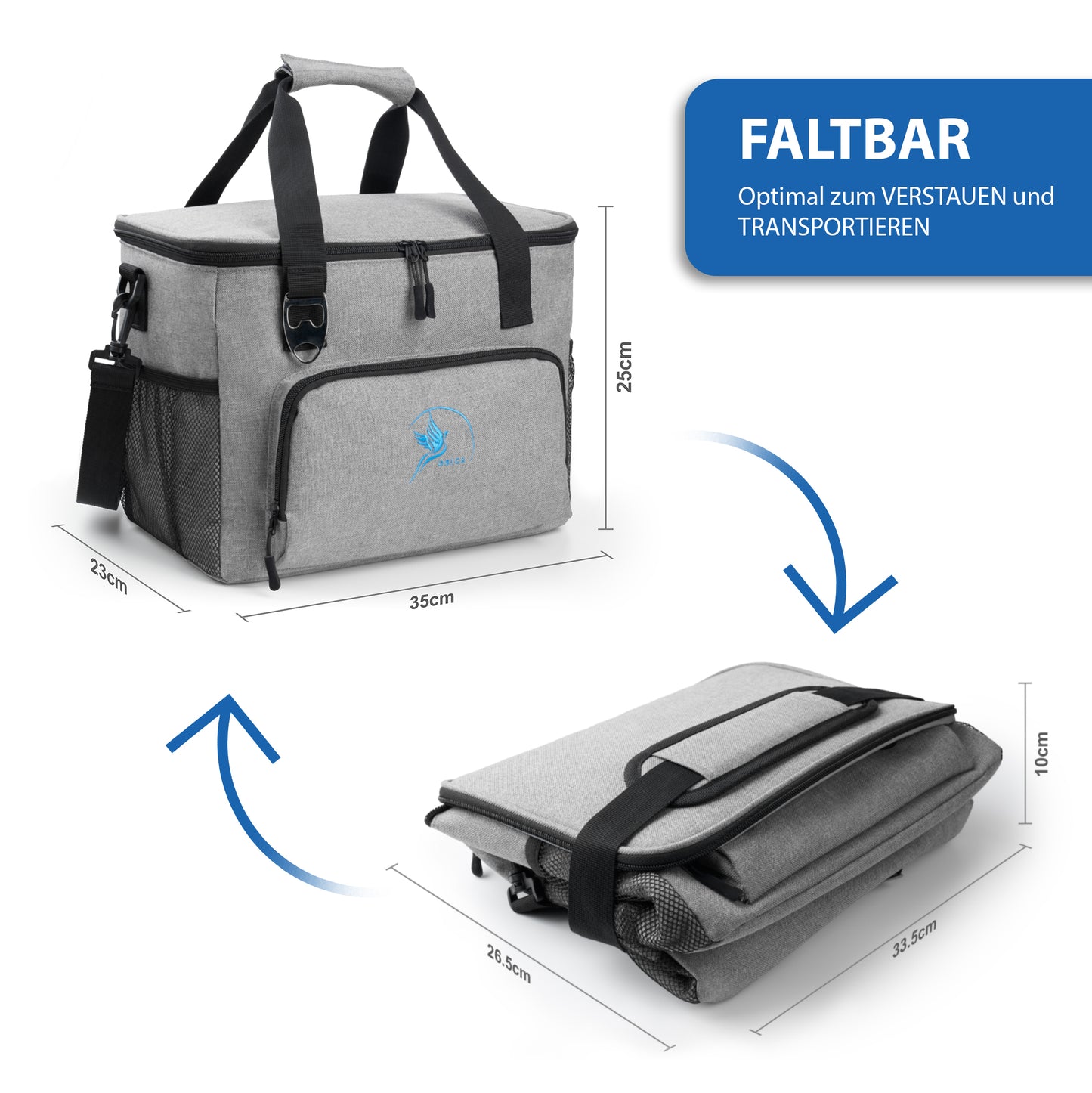 Kühltasche 20L inkl. 1 Kühlakku