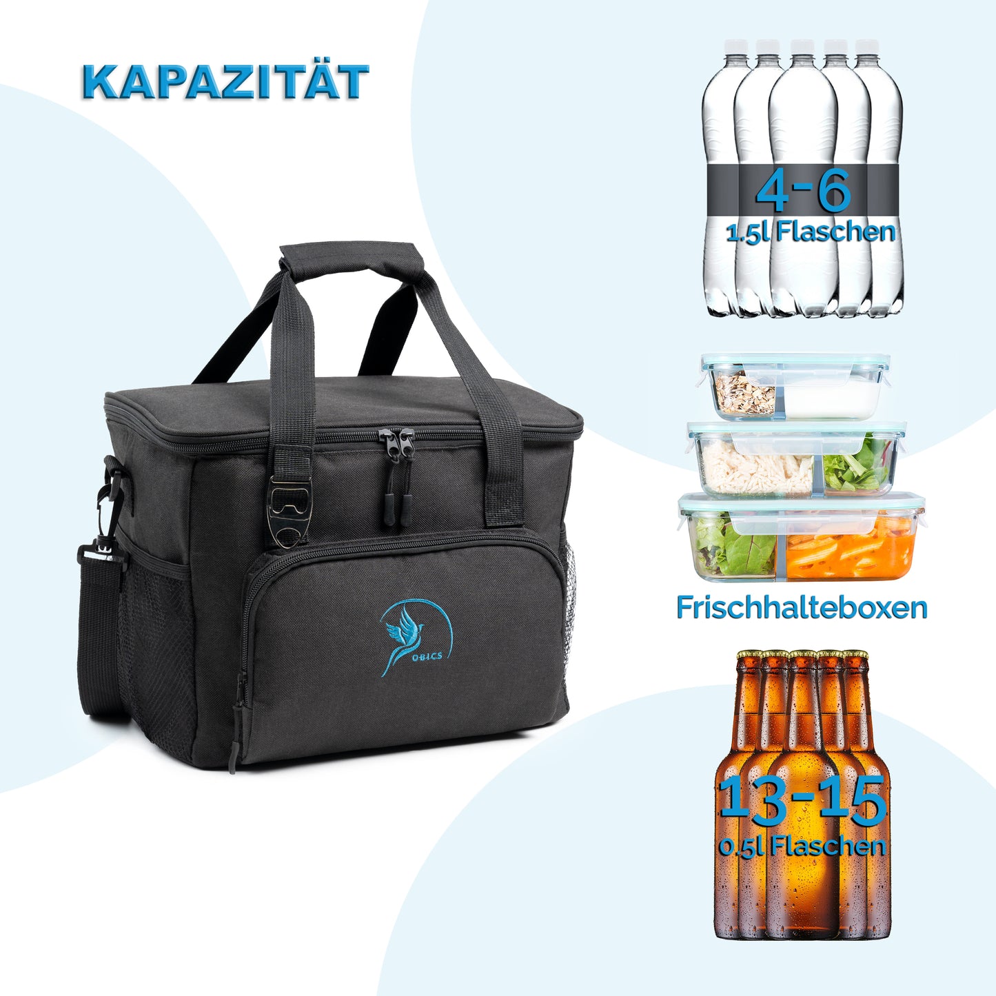 Kühltasche 20L inkl. 1 Kühlakku