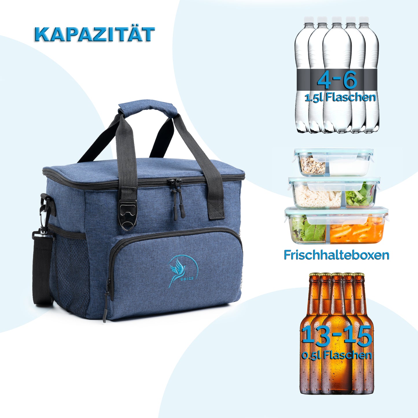 Kühltasche 20L inkl. 1 Kühlakku